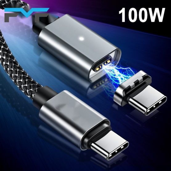 MAGNETISCHE USB-C NAAR USB-C – PD OPLAADKABEL – IPAD PRO – MACBOOK