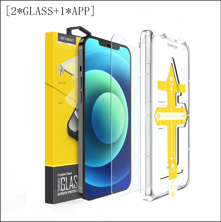 IPHONE 11 EN XR SCREENPROTECTOR – TEMPERED GLASS - BESCHERMGLAS – 2 STUKS