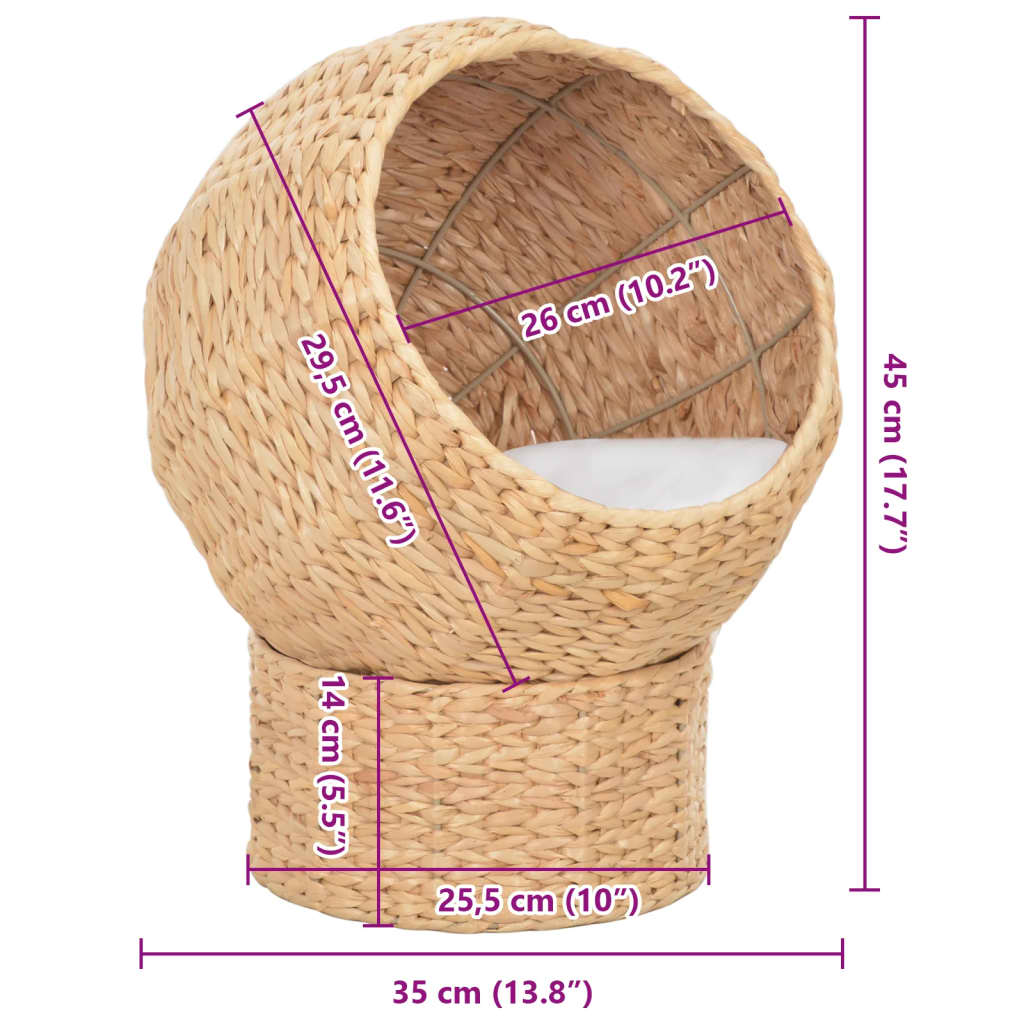Kattenmand van luxe zeegras