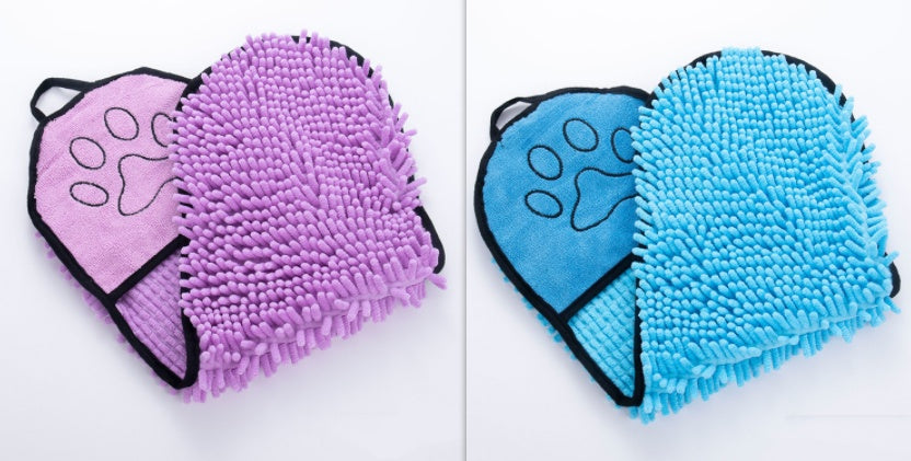 Honden en katten handdoek met microvezel absorptie