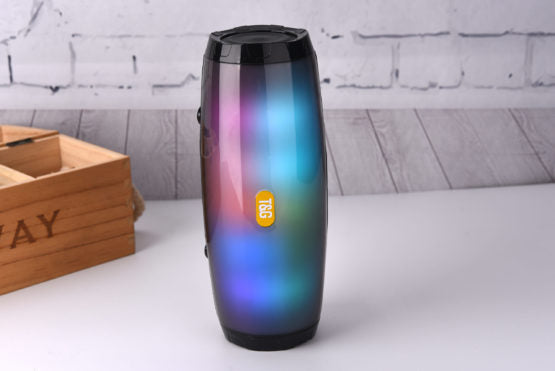 T&G BLUETOOTH SPEAKER – MET LED – ZWART