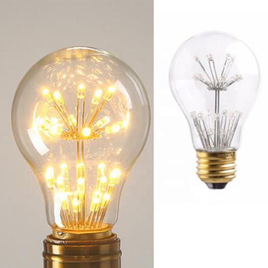 LED LAMP VINTAGE PEERVORM – DIMBAAR – E27-3W