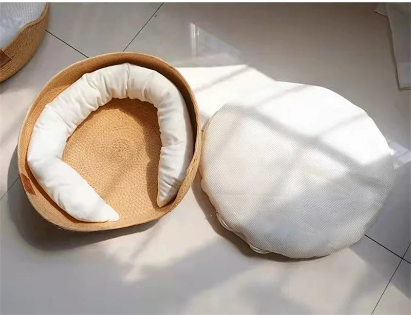 Kattenkussen rotan