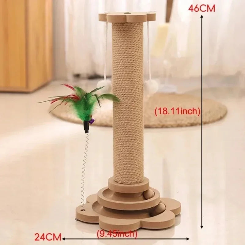 Krabpaal Modern – stabiel sisal