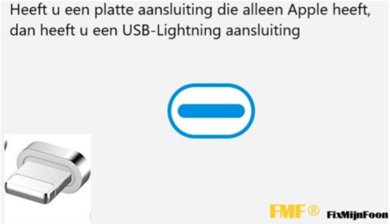 LOSSE PLUG – E360 – LIGHTNING (IPHONE T/M MODEL 14)