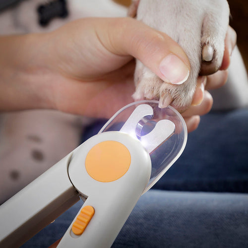 Nagelknippers voor huisdieren met LED-clip