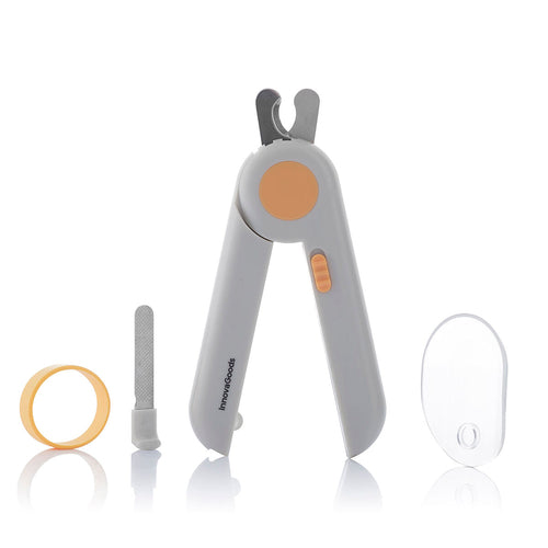 Nagelknippers voor huisdieren met LED-clip