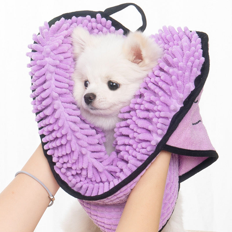 Honden en katten handdoek met microvezel absorptie