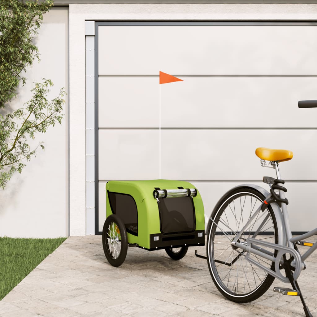 Fietstrailer voor honden, Oxford stof en metaal