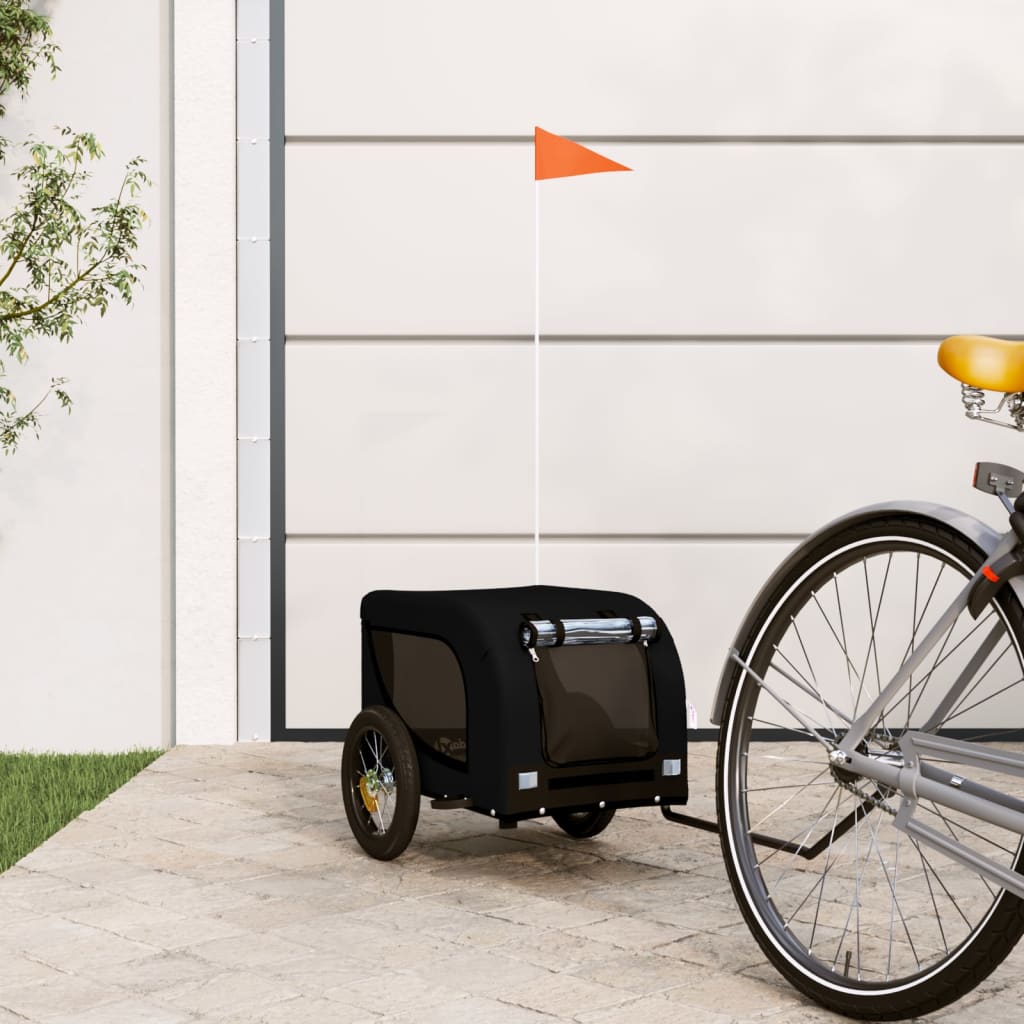 Fietstrailer voor honden, Oxford stof en metaal