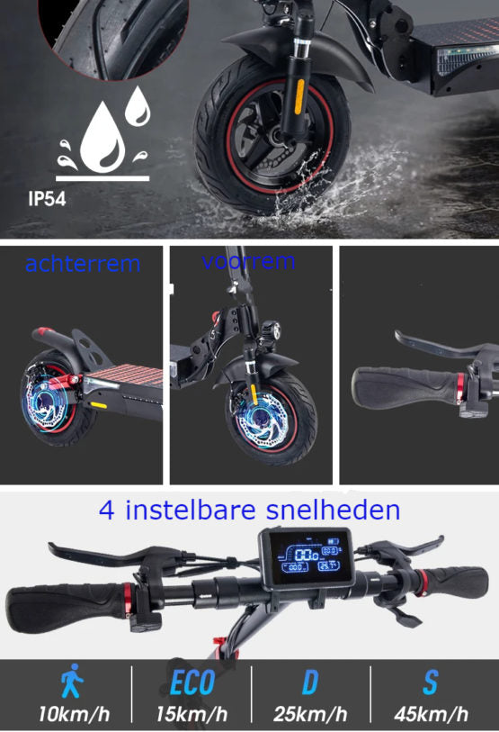 ELECTRISCHE STEP MODEL: KICKSCOOTER IPX4 500W