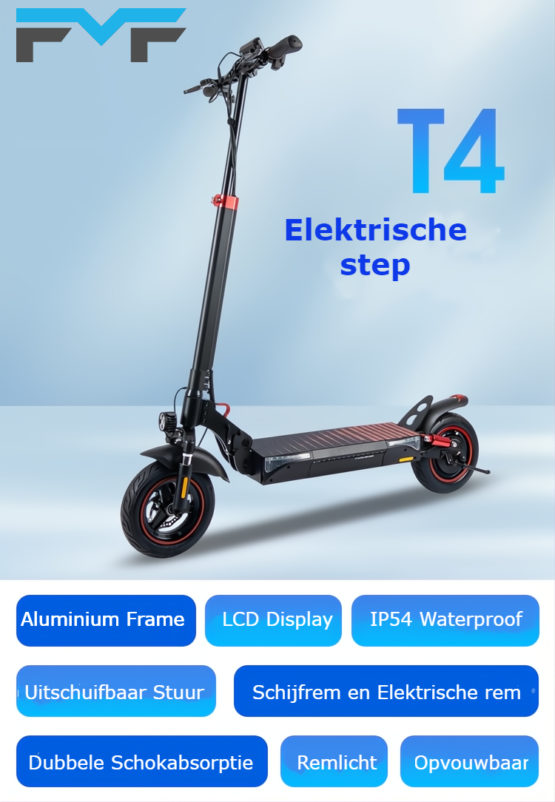 ELECTRISCHE STEP MODEL: KICKSCOOTER IPX4 500W